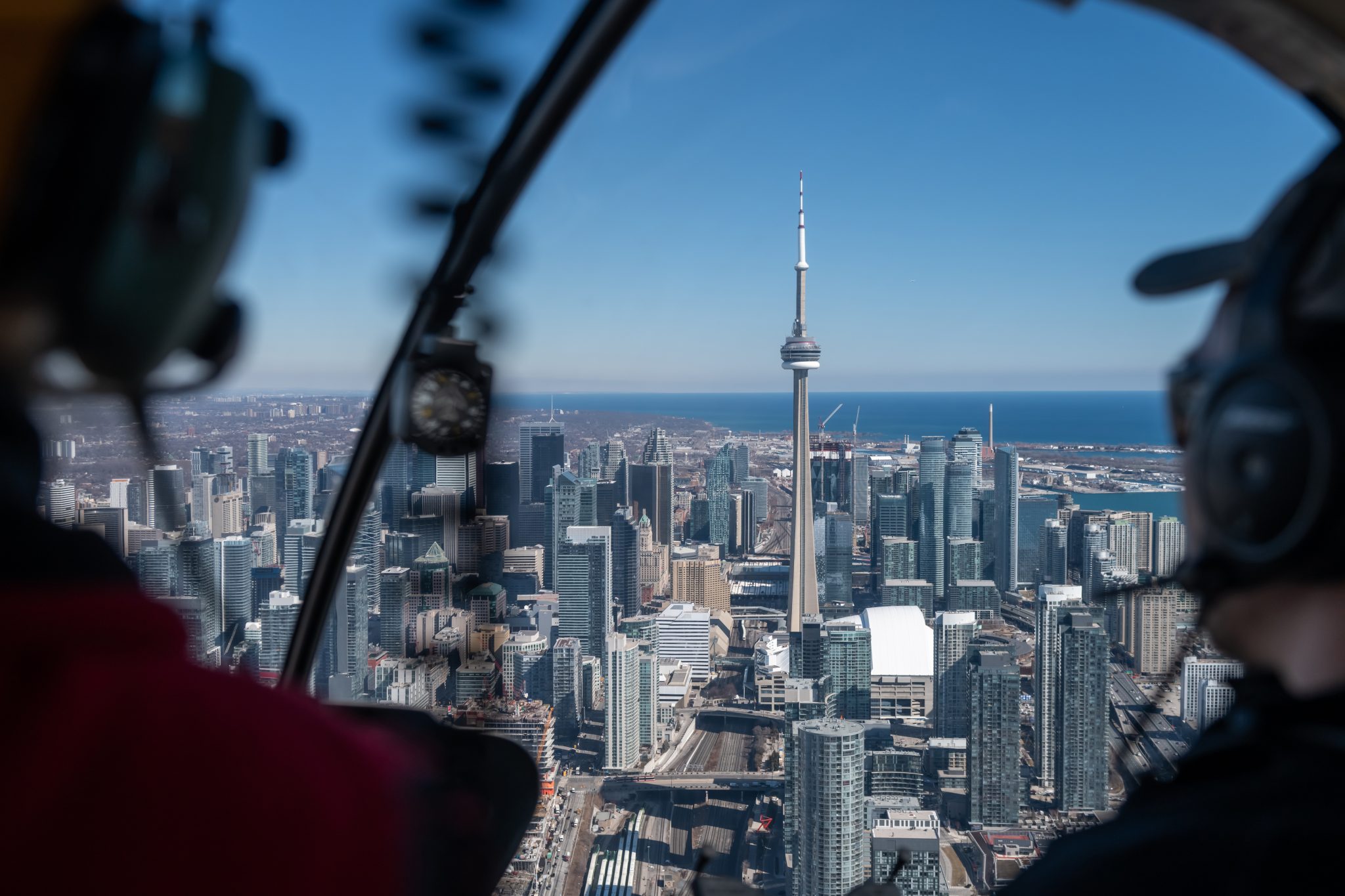 Toronto city skyline